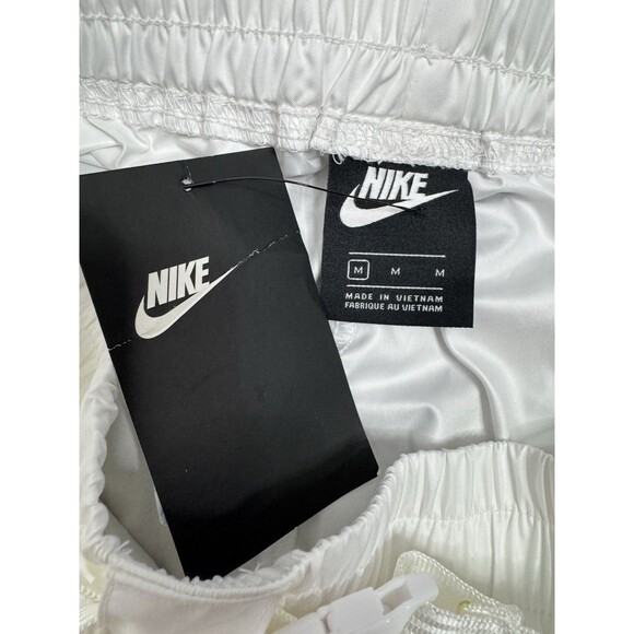 NWT NIKE Women's White Belted Cuffed Track Pants Loose Fit DB3866-100 *See Pics* - Picture 14 of 16